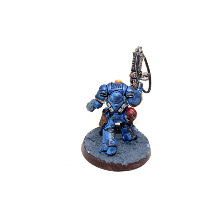 Warhammer Space Marines Intercessor Sergeant Well Painted JYS10