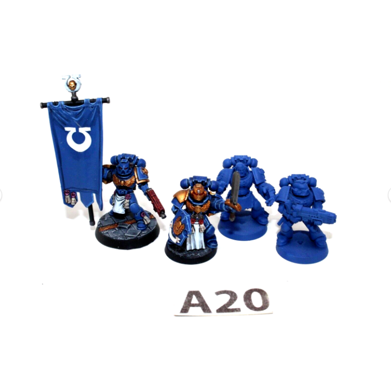 Warhammer Space Marines Company Command Squad A20 - Tistaminis