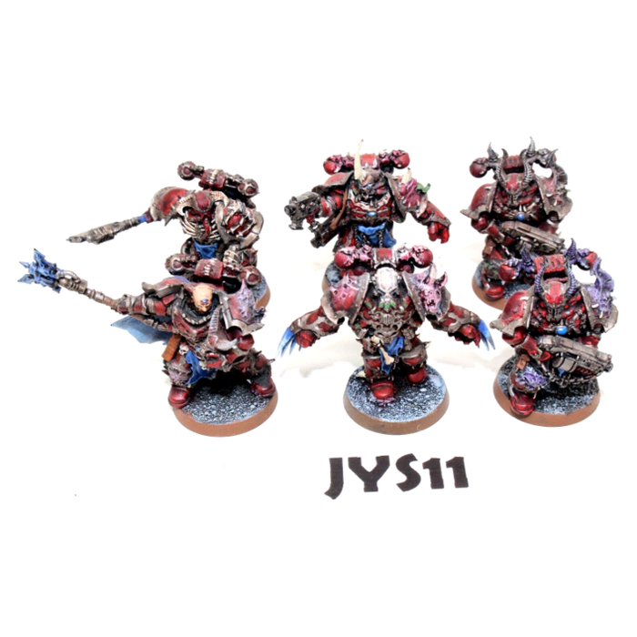 Warhammer Chaos Space Marines Chosen Well Painted JYS11