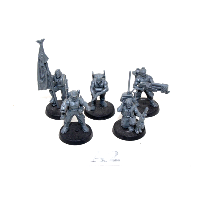 Warhammer Imperial Guard Command Squad A2 - Tistaminis