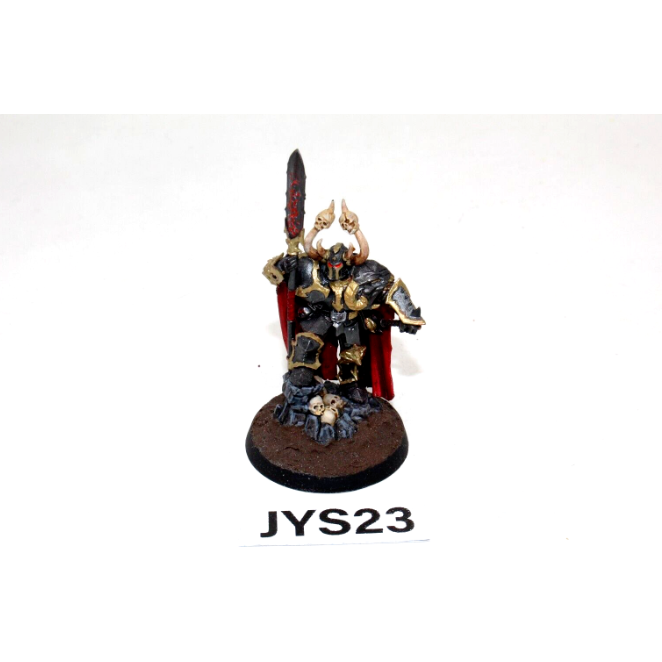 Warhammer Warriors of Chaos Slaves to Darkness Chaos Lord Well Painted JYS23