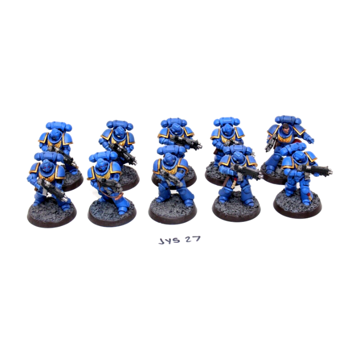 Warhammer Space Marines Primaris Intercessors Well Painted JYS27