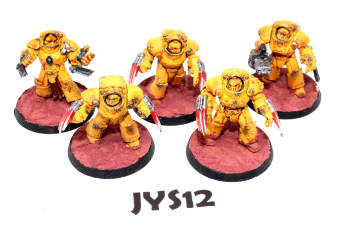 Warhammer Space Marines Terminators Well Painted JYS12