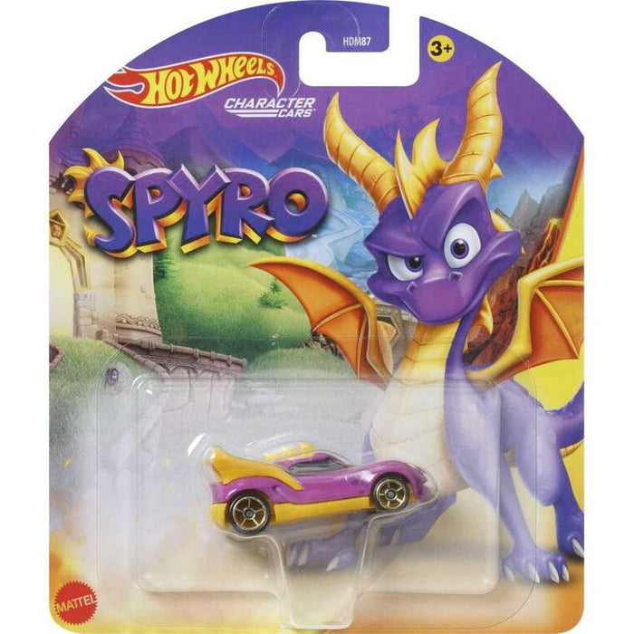 Hot Wheels Spyro Character Car - Tistaminis