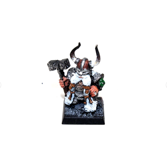 Warhammer Dwarves Warden King Metal Well Painted A37 - Tistaminis