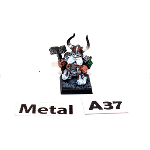 Warhammer Dwarves Warden King Metal Well Painted A37 - Tistaminis