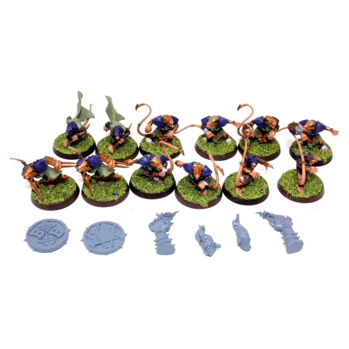 Warhammer Blood Bowl Underworlds Denizens: Underworld Creepers Well Painted JYS40