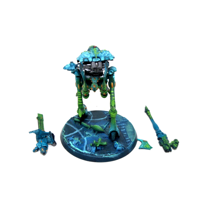 Warhammer Eldar War Walker Well Painted BLUE1 - Tistaminis