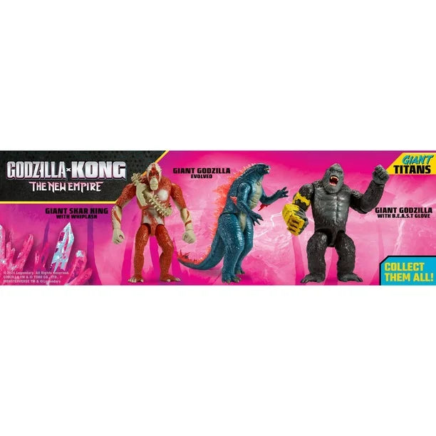 Godzilla X Kong Monsterverse 11 Inch Action Figure Giant Series - Skar King with Whipslash New - Tistaminis