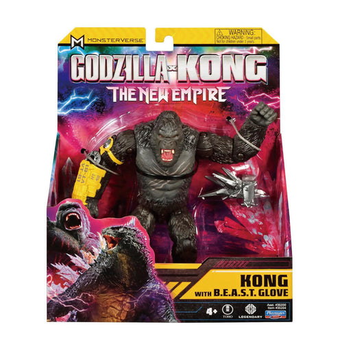 Godzilla X Kong Monsterverse 11 Inch Action Figure Giant Series - Kong with Beast Glove New - Tistaminis