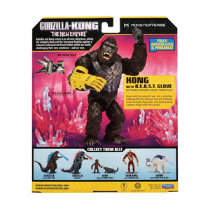 Godzilla X Kong Monsterverse 11 Inch Action Figure Giant Series - Kong with Beast Glove New - Tistaminis