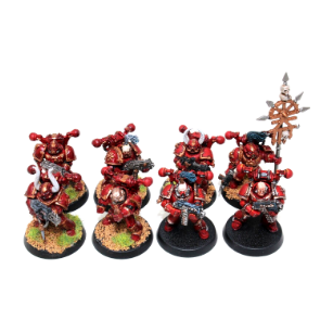 Warhammer Chaos Space Marines Tactical Marines Well Painted - JYS25