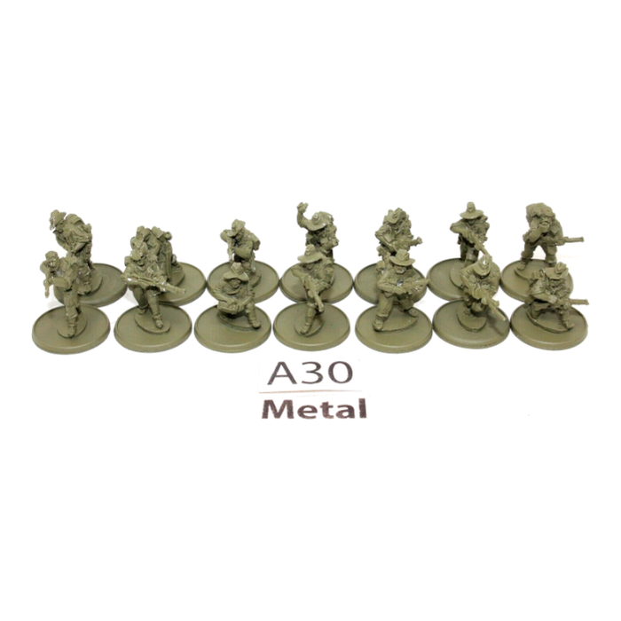 Bolt Action Australian Infantry Metal A30