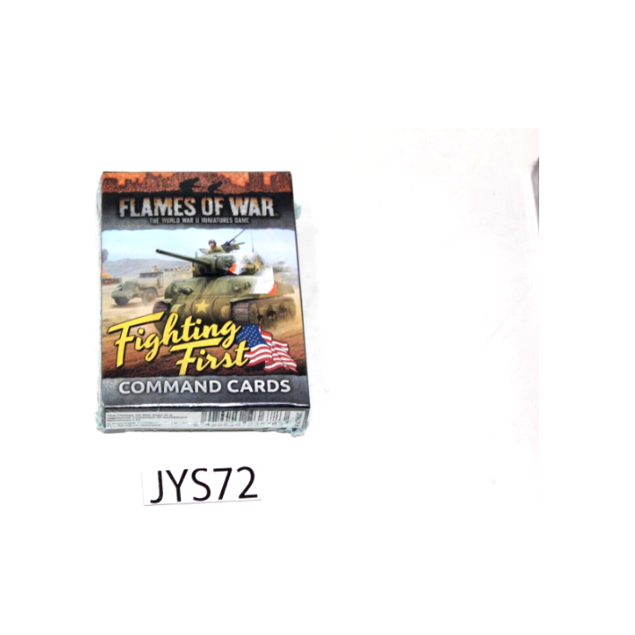 Flames of War Fighting First Command Cards JYS72 - Tistaminis