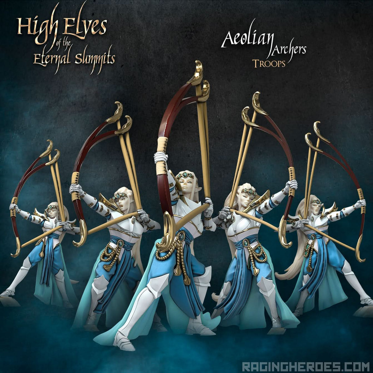 Raging Heroes High Elf Aeolian Archers Troops