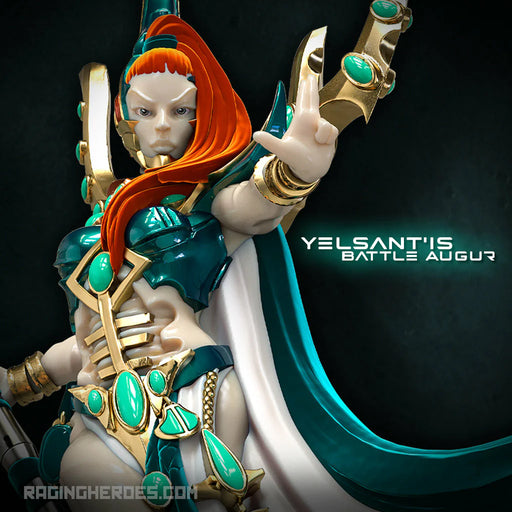 Raging Heroes Arcadian Elves YELSANT'IS, BATTLE AUGUR New - Tistaminis