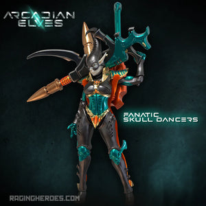 Raging Heroes Arcadian Elves FANATIC SKULL DANCERS New - Tistaminis