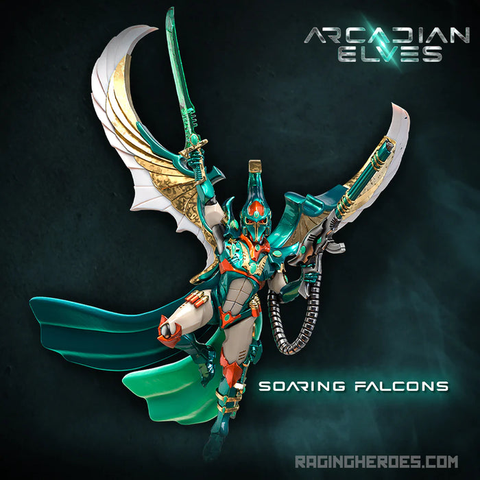 Raging Heroes Arcadian Elves SOARING FALCONS New - Tistaminis