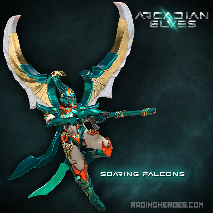 Raging Heroes Arcadian Elves SOARING FALCONS New - Tistaminis