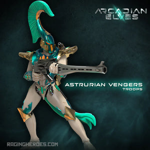 Raging Heroes Arcadian Elves ASTRURIAN VENGERS, TROOPS New - Tistaminis