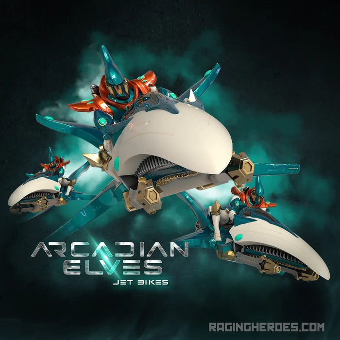 Raging Heroes Arcadian Elves JET BIKES New - Tistaminis