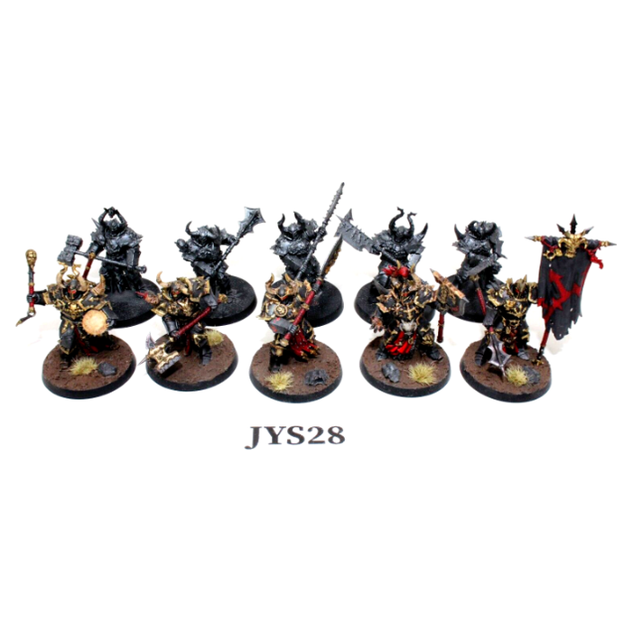 Warhammer Warriors of Chaos Slaves to Darkness Chosen Well Painted JYS28