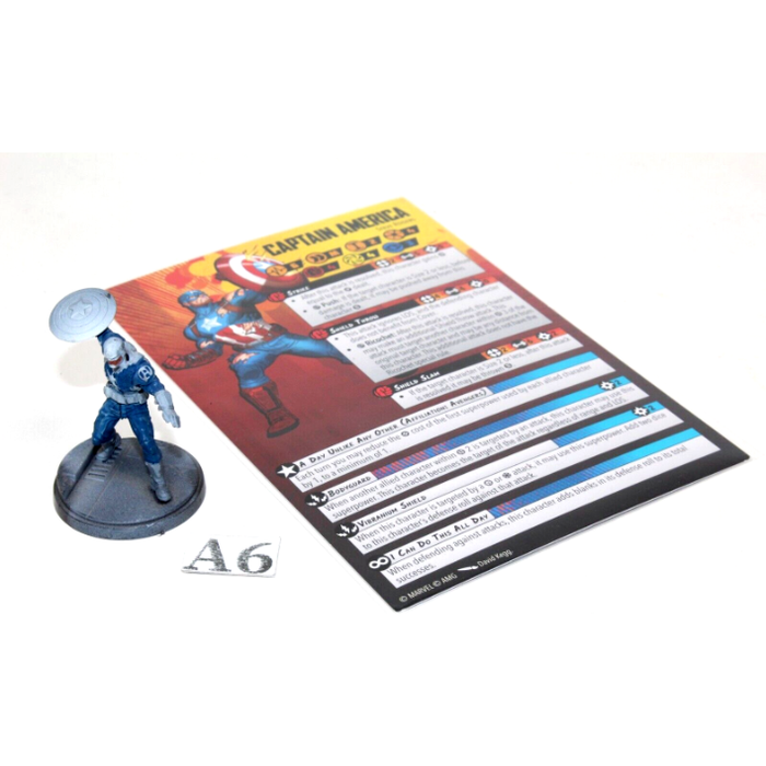 Marvel Crisis Protocol Captain America A6 - Tistaminis