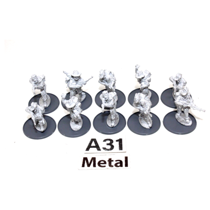 Bolt Action Australian Infantry Metal A31