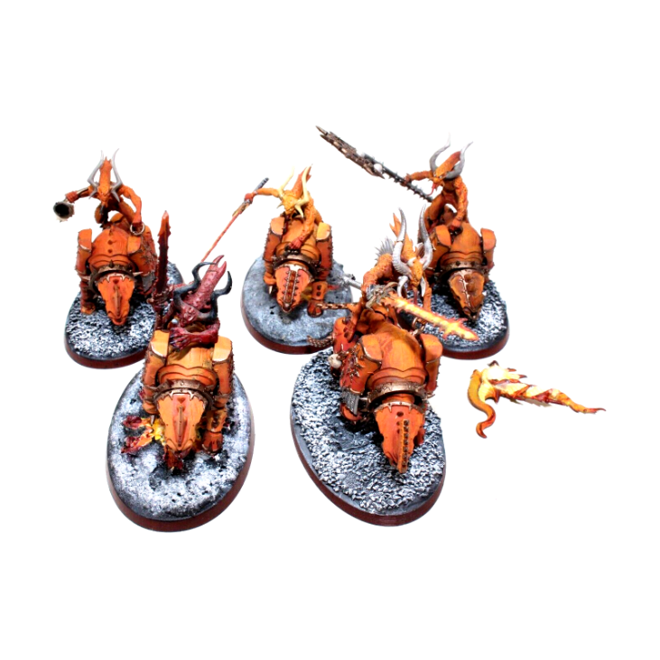 Warhammer Chaos Daemons Khorne Bloodcrushers Well Painted JYS63 - Tistaminis