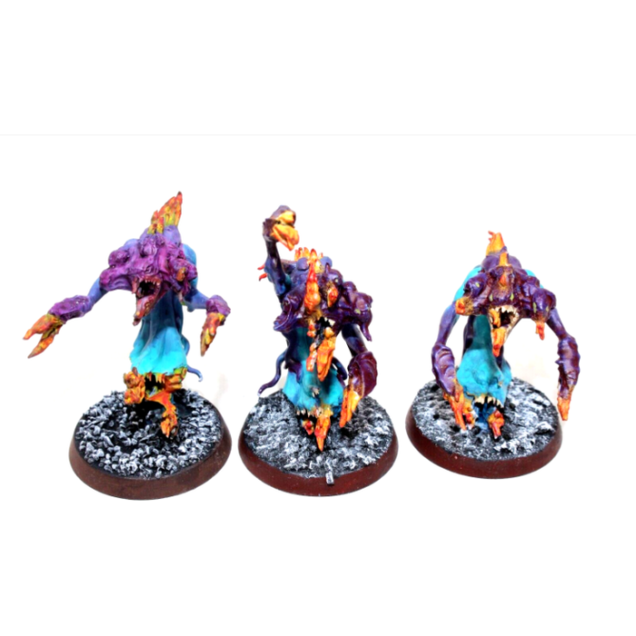 Warhammer Chaos Daemons Tzeentch Flamers Well Painted JYS64 - Tistaminis