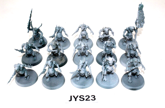 Warhammer Chaos Daemons Plaguebearers JYS23