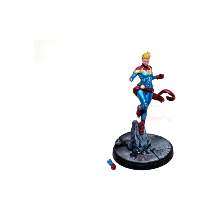 Marvel Crisis Protocol Captain Marvel Well Painted A6 - Tistaminis
