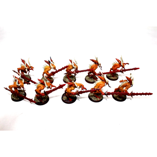 Warhammer Chaos Daemons Khorne Bloodletters Well Painted JYS64 - Tistaminis