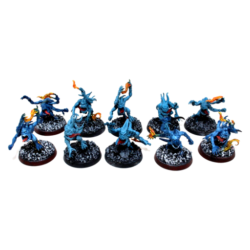 Warhammer Chaos Daemons Blue Horrors Well Painted JYS63 - Tistaminis