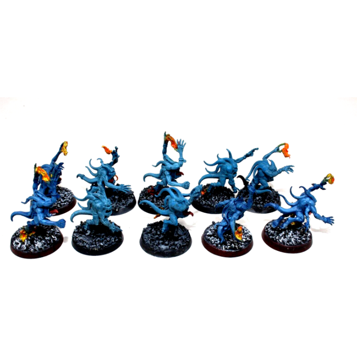 Warhammer Chaos Daemons Blue Horrors Well Painted JYS63 - Tistaminis