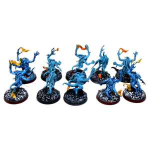 Warhammer Chaos Daemons Blue Horrors Well Painted JYS63 - Tistaminis