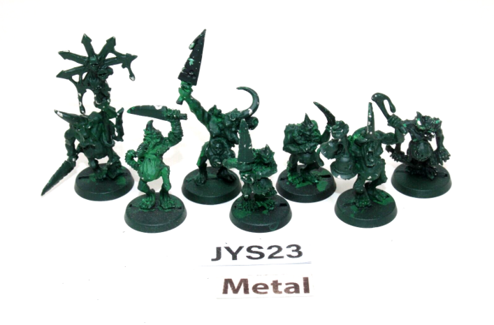 Warhammer Chaos Daemons Plaguebearers Metal JYS23