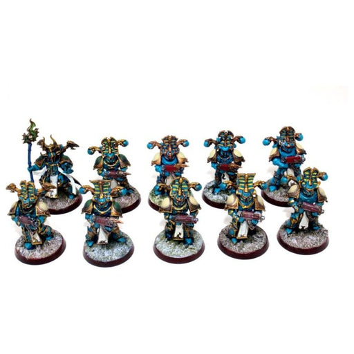 Warhammer Thousand Sons Rubric Marines Well Painted JYS12 - Tistaminis