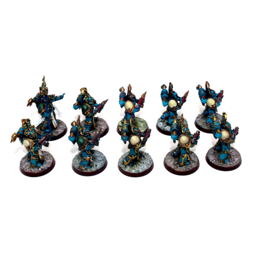 Warhammer Thousand Sons Rubric Marines Well Painted JYS12 - Tistaminis