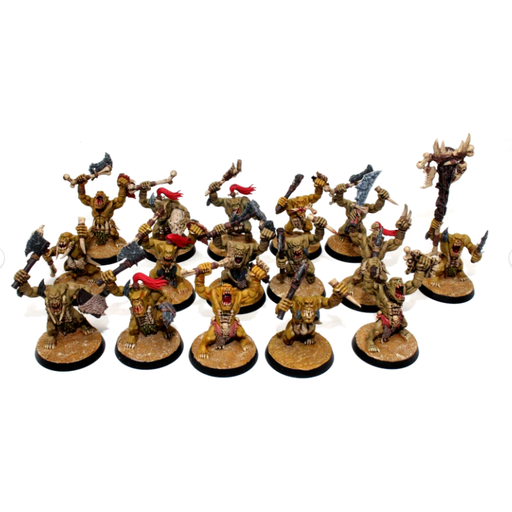 Warhammer Orcs and Goblins Savage Orruks Well Painted JYS1 - Tistaminis