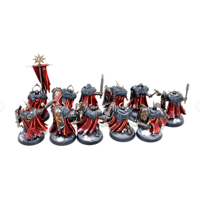 Warhammer Warriors of Chaos Choas Warriors Well Painted JYS98 - Tistaminis