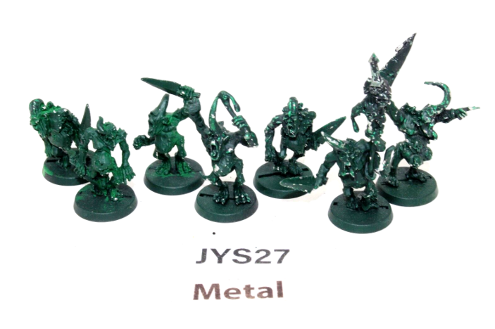 Warhammer Chaos Daemons Plaguebearers Metal JYS27