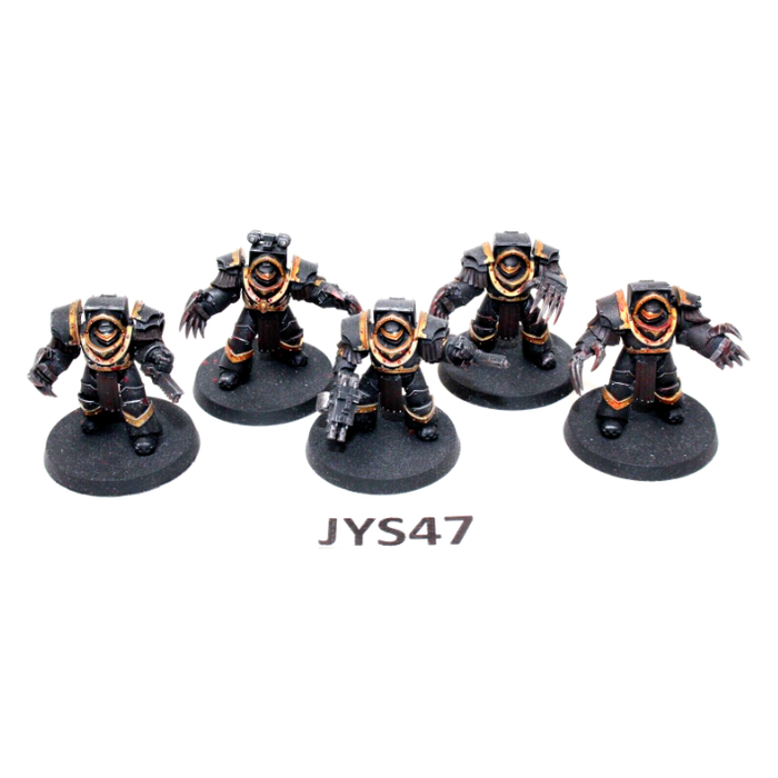 Warhammer Space Marines Horus Heresy Cataphracii Terminator Squad JYS47