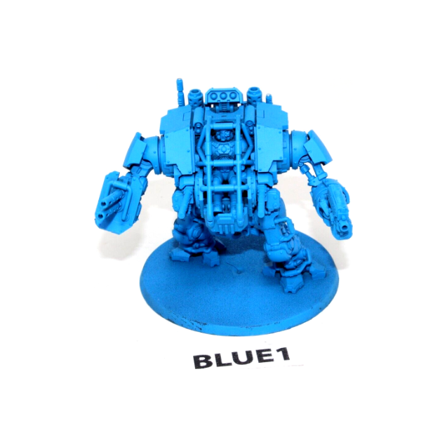 Warhammer Space Marines Invictor Tactical Warsuit BLUE1