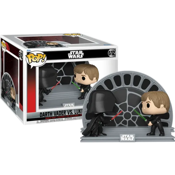 Funko POP MOMENT STAR WARS EP VI 40TH LUKE VS VADER #612 New - Tistaminis