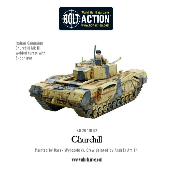 Bolt Action British Churchill Troop New