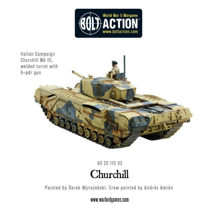 Bolt Action British Churchill Troop New