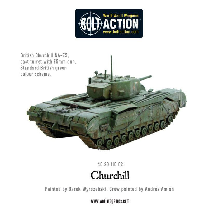 Bolt Action British Churchill Troop New