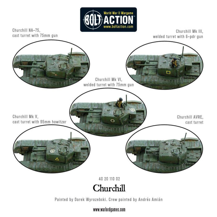 Bolt Action British Churchill Troop New