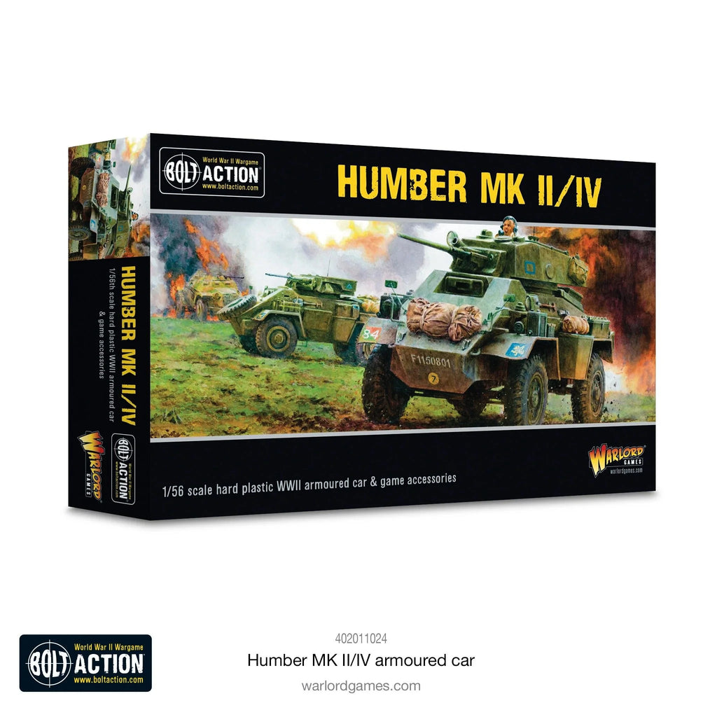 Bolt Action Humber Mk II/IV Armoured Car New - Tistaminis
